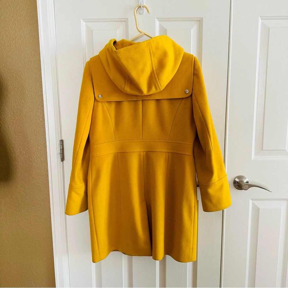 Michael Kors Yellow Pea Coat Vintage Women's Size 8